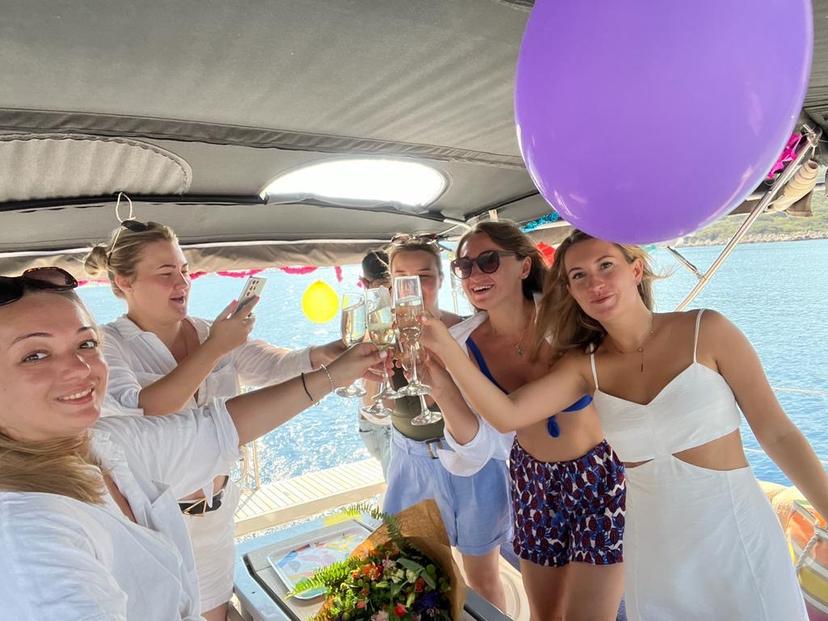 Birthday at Sea: Private Party Cruise in Kaş