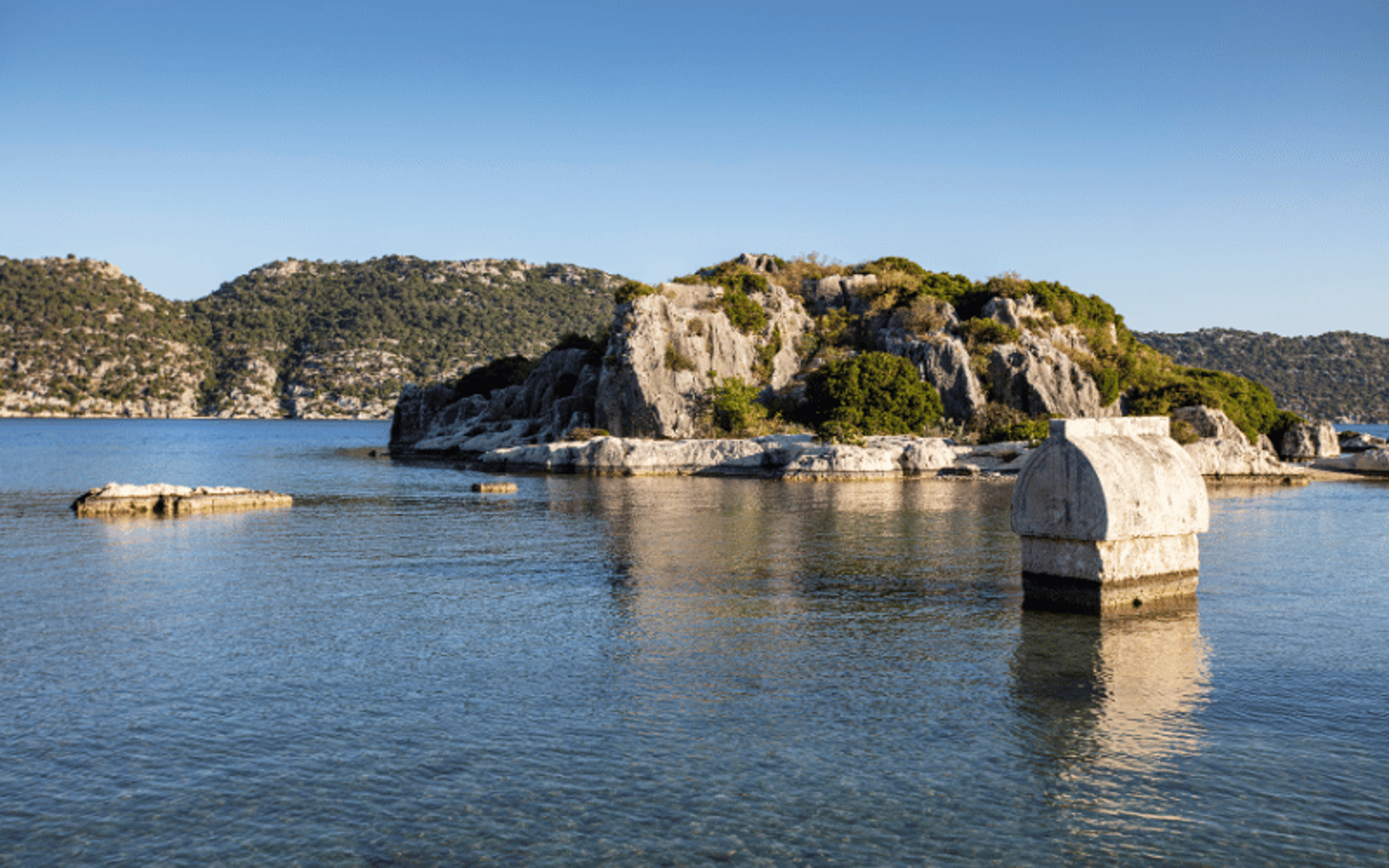 kekova batık şehir lahit