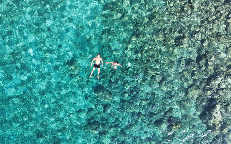 kaş swim in winter