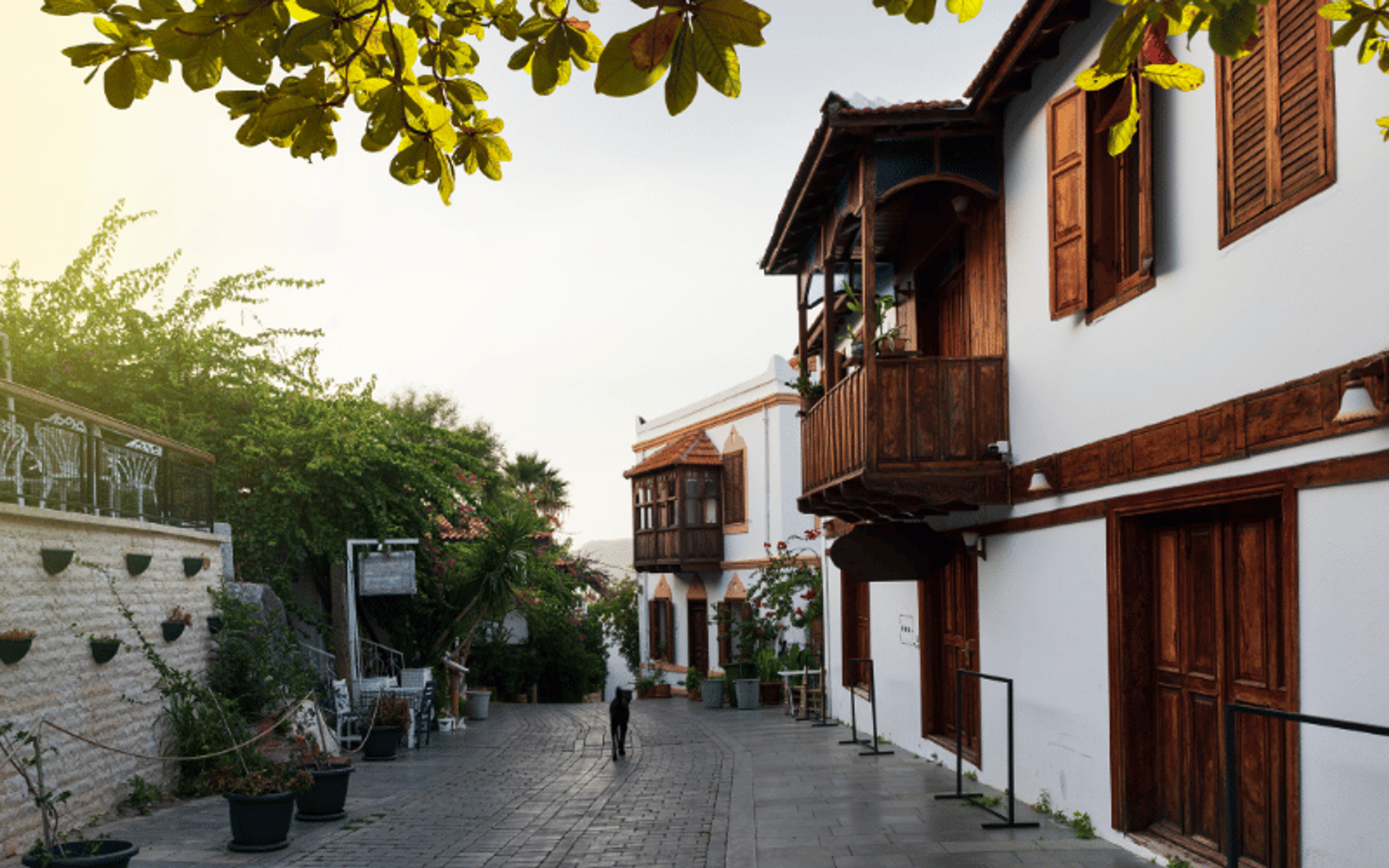 Kaş streets
