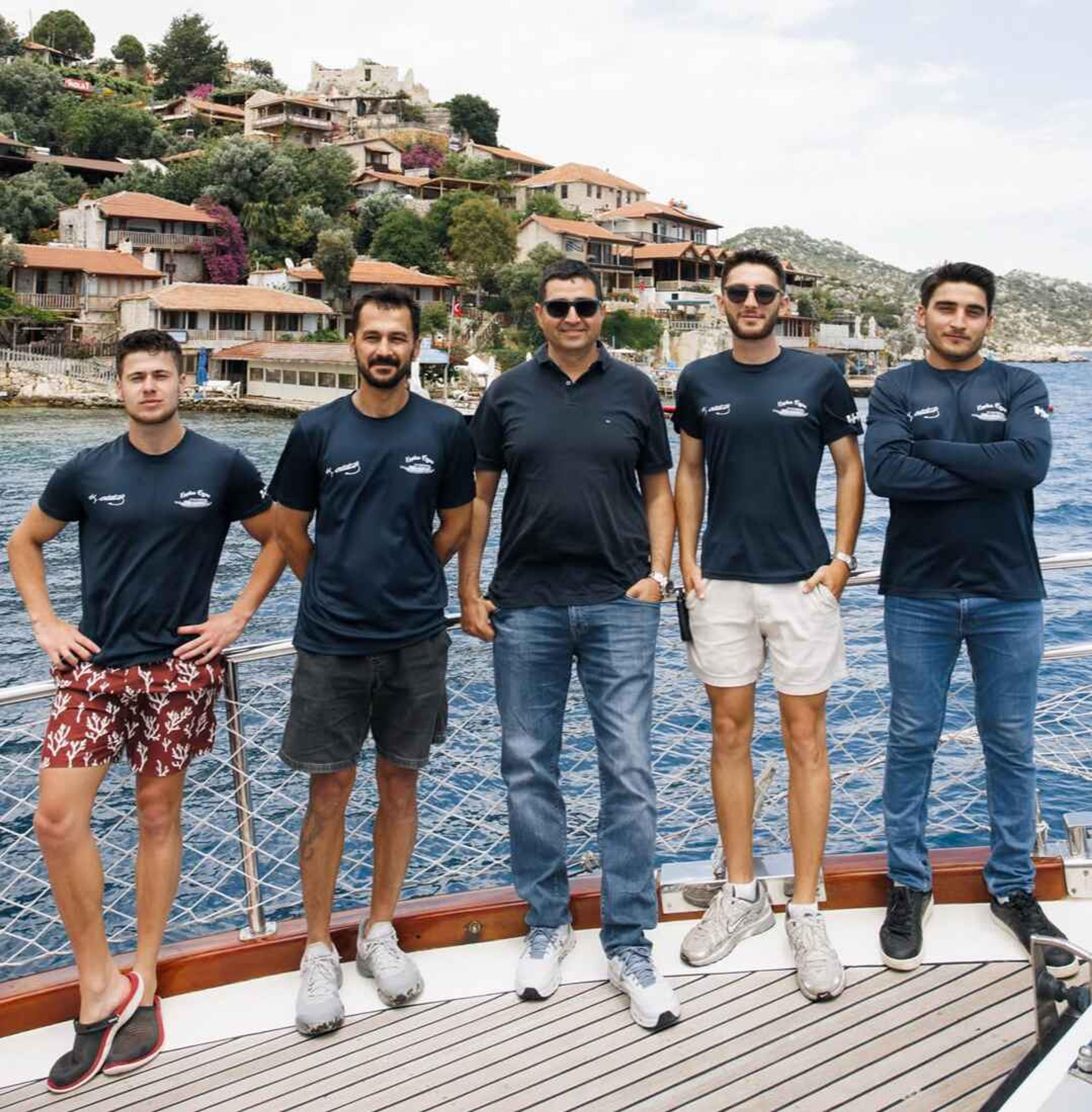 Boat Trip Turkey Crew