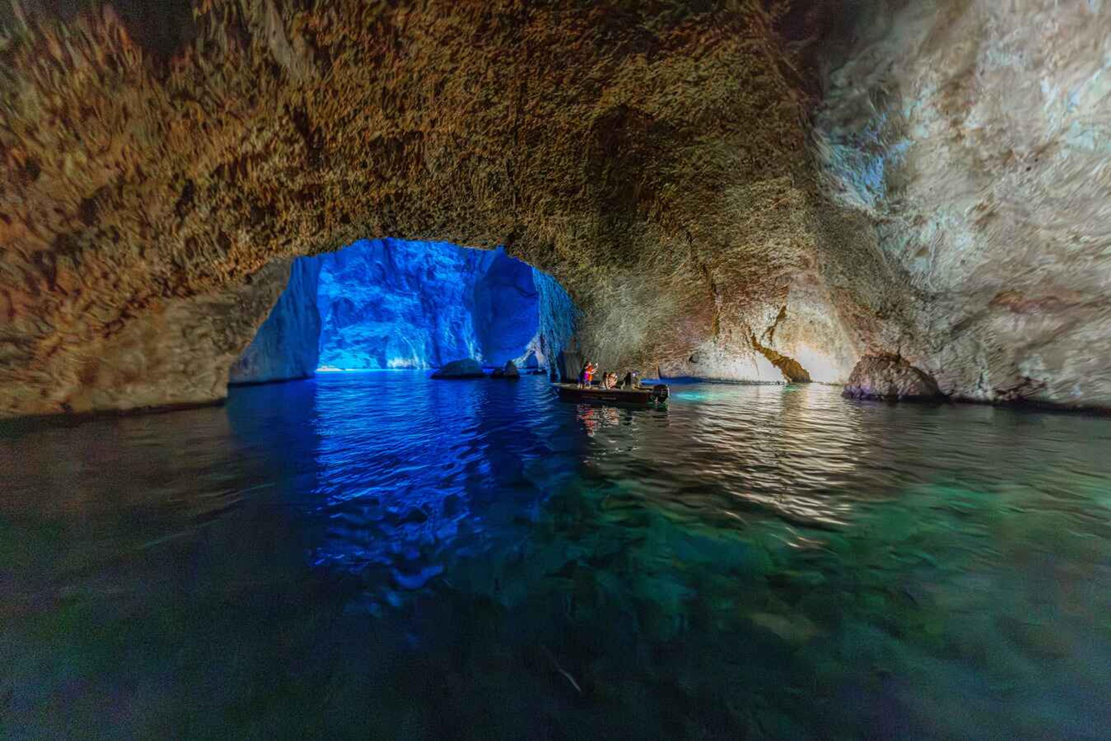 Blue cave