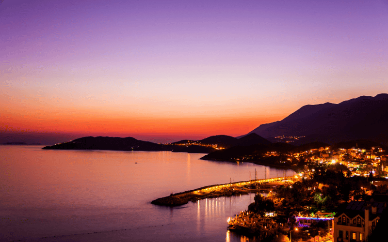 Pink Sunsets: A Guide to Kaş's Evening Route